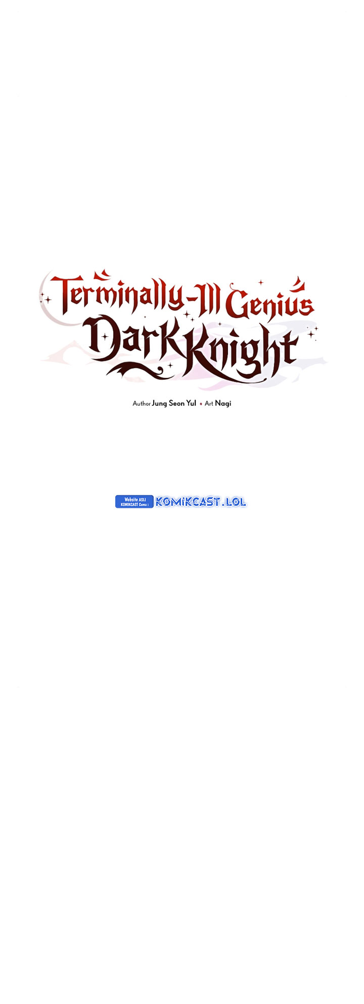 Terminally-Ill Genius Dark Knight Chapter 40