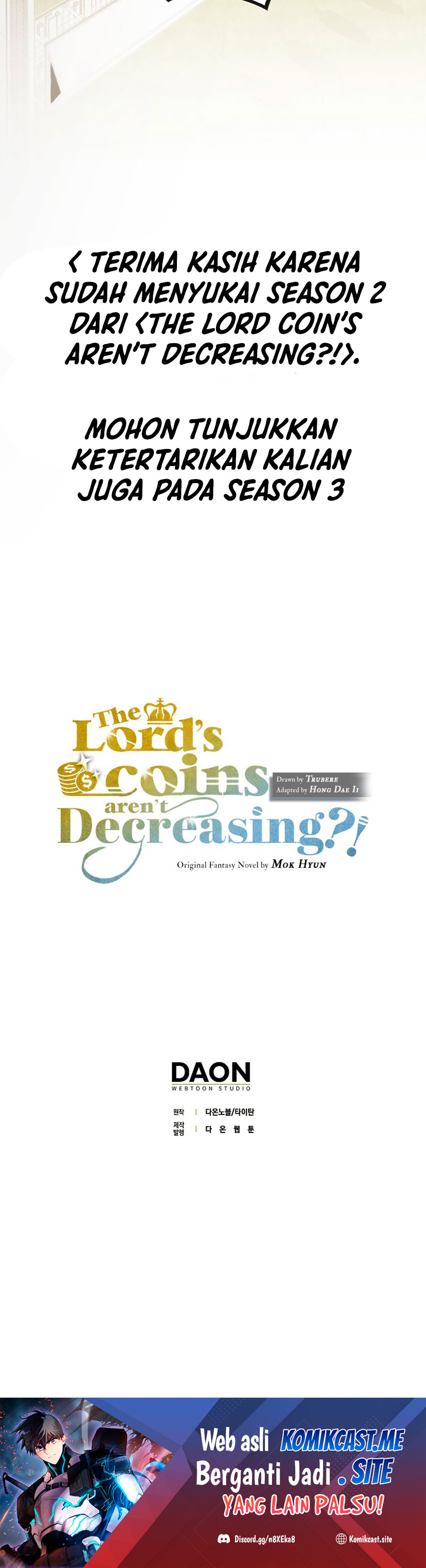 The Lord’s Coins Aren’t Decreasing? Chapter 84