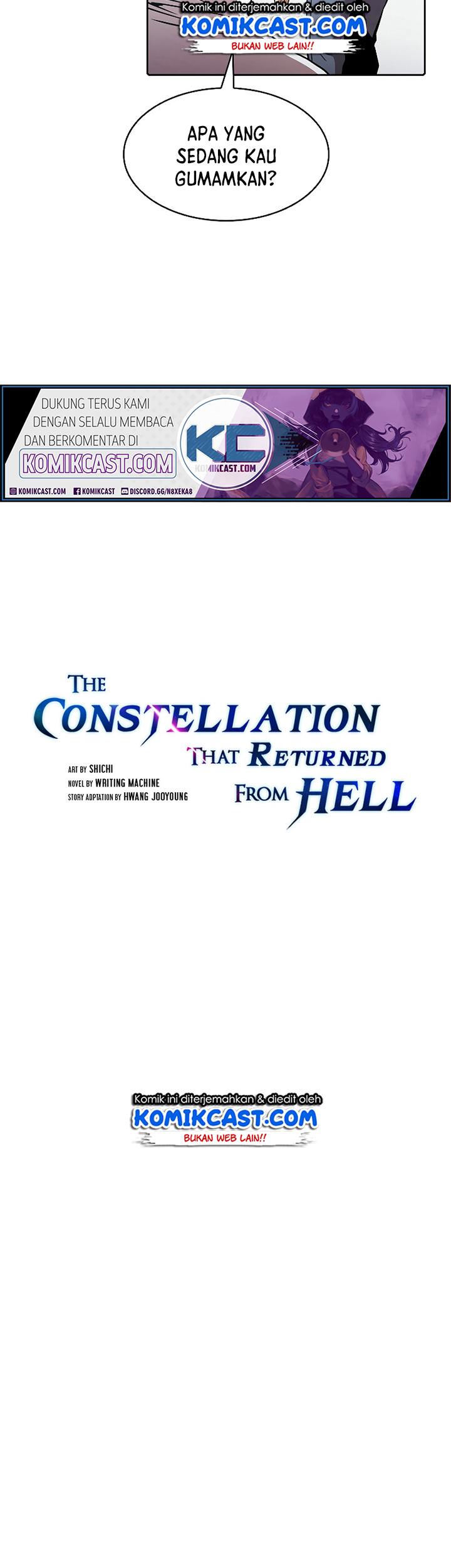 The Constellation that Returned from Hell