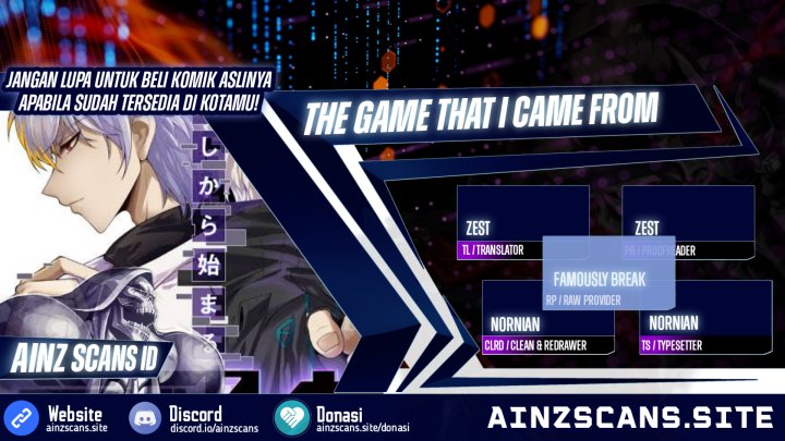 The Game That I Came From