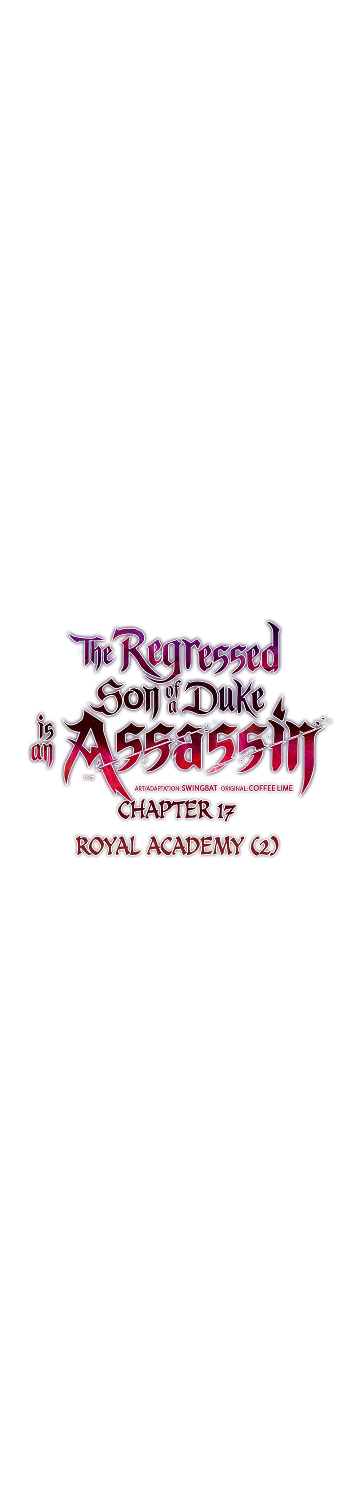 The Regressed Son of a Duke is an Assassin