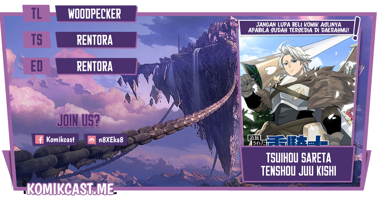 Tsuihou Sareta Tenshou Juu Kishi wa Game Chishiki de Musou Suru