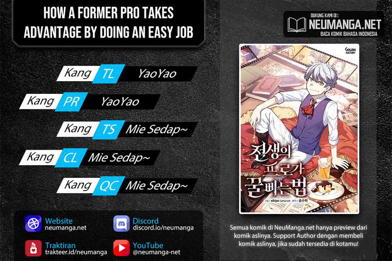 How a Former Pro takes advantage by doing an easy job Former pro lives an Easy Life Chapter 9