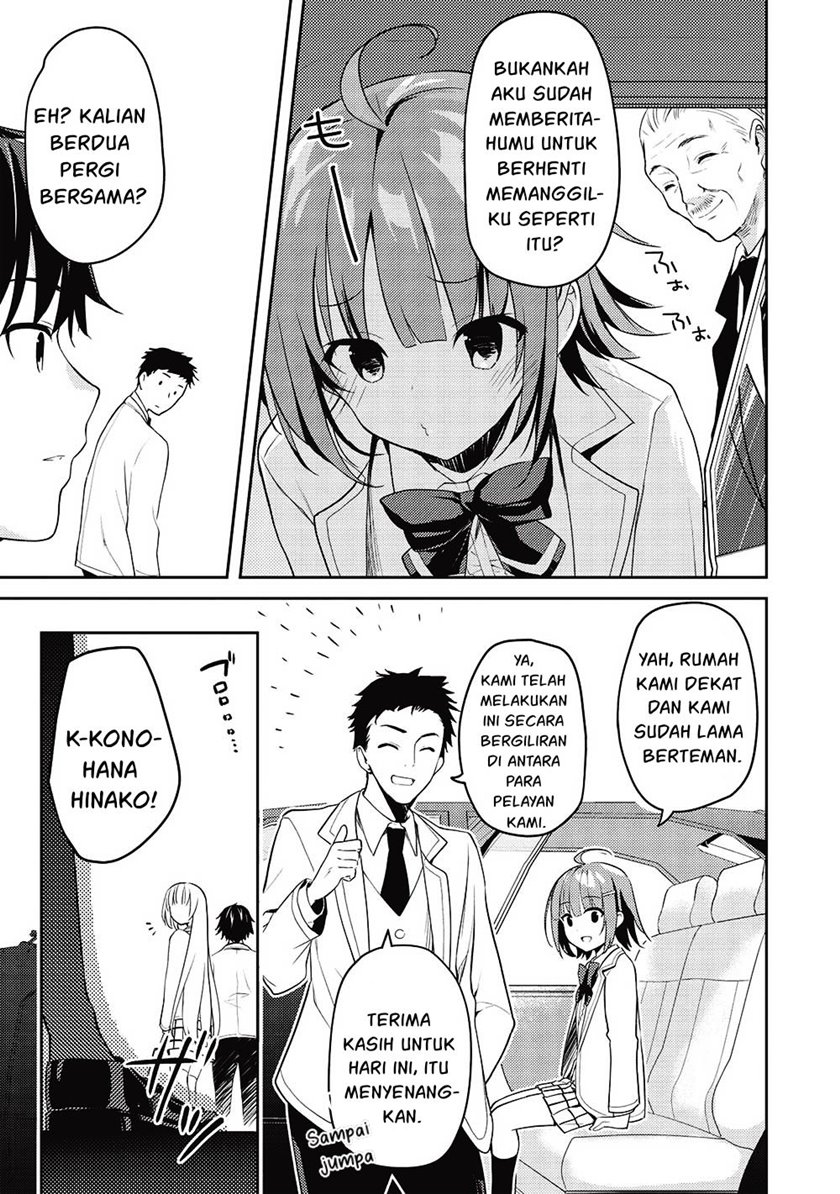 Saijo no Osewa ~Takane no Hana Darakena Meimon Kou de, Gakuin Ichi no Ojou-sama (Seikatsu Noryoku Kaimu) o Kagenagara Osewa suru Koto ni Narimashita~ Chapter 11