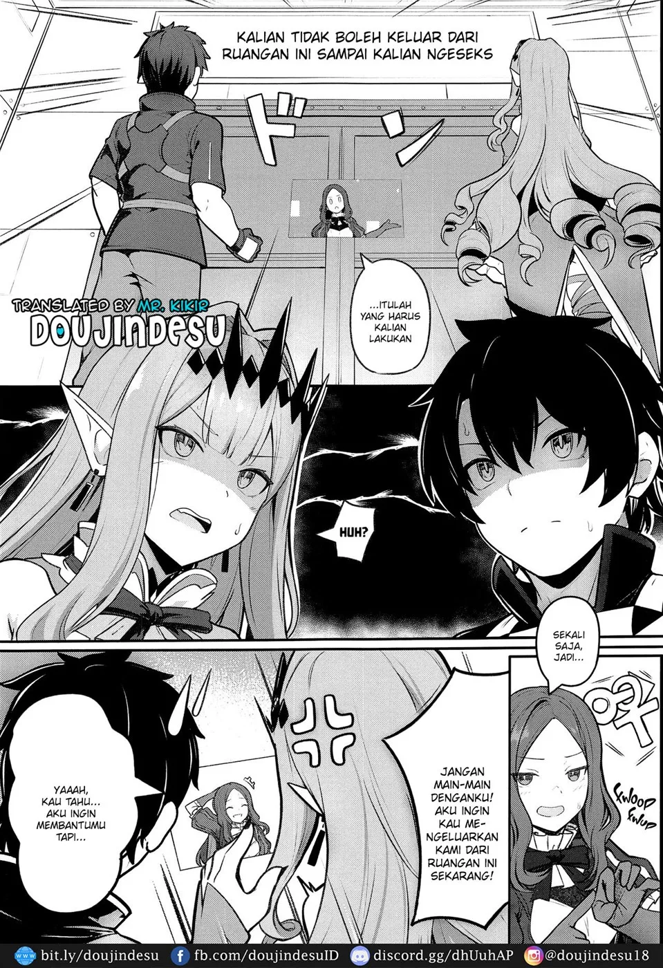 Baobhan Sith to SEX Shinai to Derarenai Heya Chapter 1